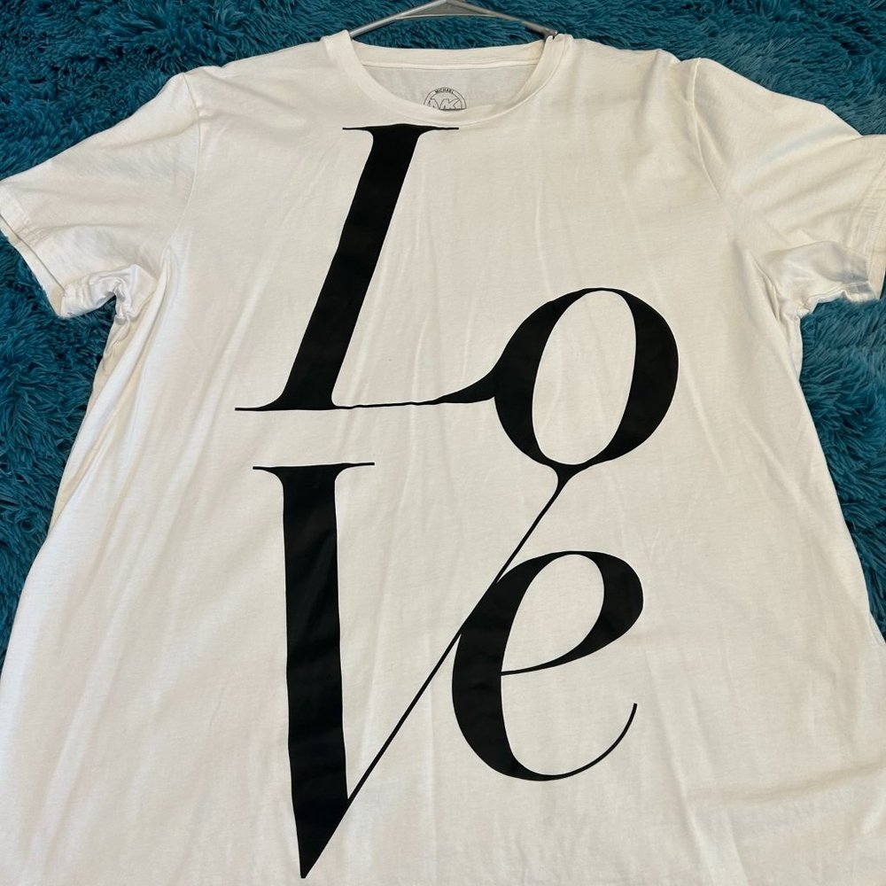 Michael Kors LOVE Watch Hunger Stop Tshirt XL